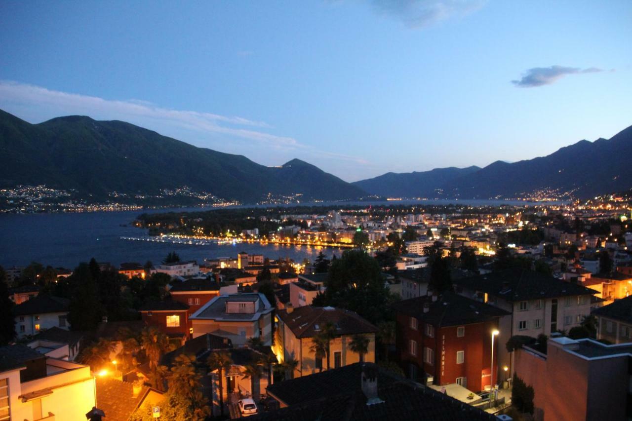 Lichtdurchflutete Ferienwohnung Mit Panorama-Sicht Und Schwimmbad/Sauna Muralto Εξωτερικό φωτογραφία